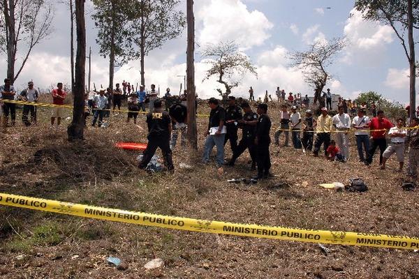 Autoridades recaban datos acerca de la  muerte de  Salomón López Nájera, en Jalapa.