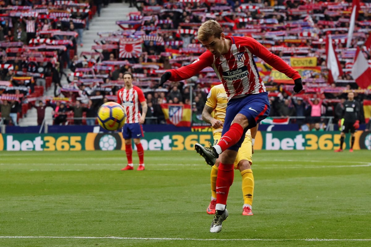 El rumor del fichaje de Griezmann con el Barcelona se ha esparcido durante los últimos meses. (Foto Prensa Libre: EFE)