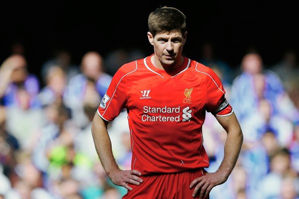 Steven Gerrard viste la camiseta del Liverpool desde la temporada 1998-99. (Foto Prensa Libre: AP).