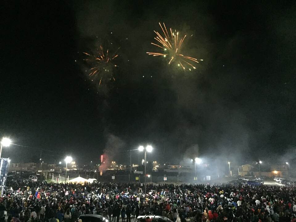 Interplaza llevó a cabo este fin de semana un show de luces. (Foto Prensa Libre: Cortesía)