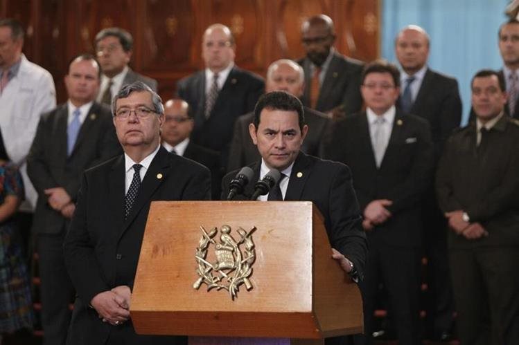 La Procuraduría de los Derechos Humanos le pide al presidente Jimmy Morales que gire instrucciones para garantizar acceso a la información. (Foto Prensa Libre: Hemeroteca PL)