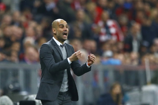 Pep Guardiola deseó lo mejor al Bayern, que en la próxima temporada tendrá a Carlo Ancelotti como técnico. (Foto Prensa Libre: AP)