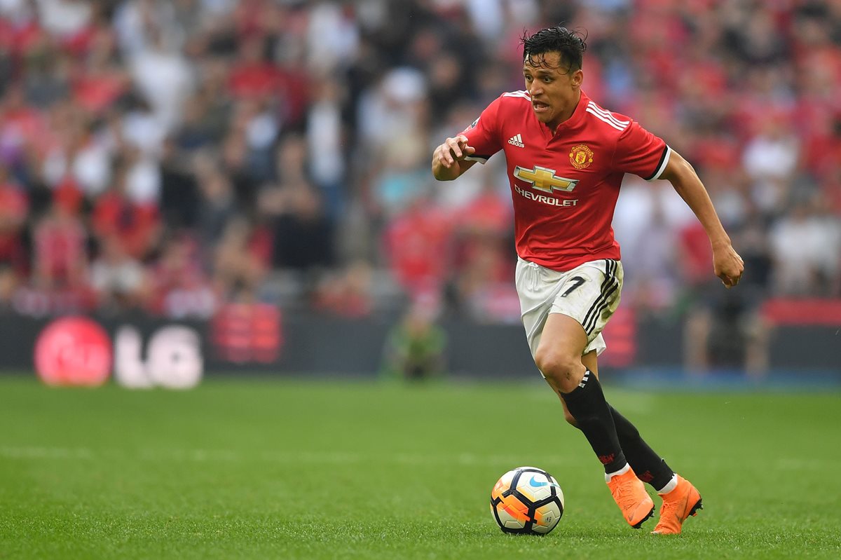 El futbolista chileno Alexis Sánchez milita actualmente en el Mánchester United. (Foto Prensa Libre: AFP)