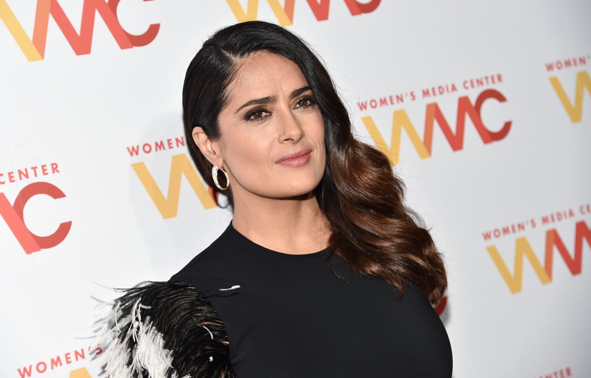 Salma Hayek dice que no apoya a Trump (Foto Prensa Libre: AP)