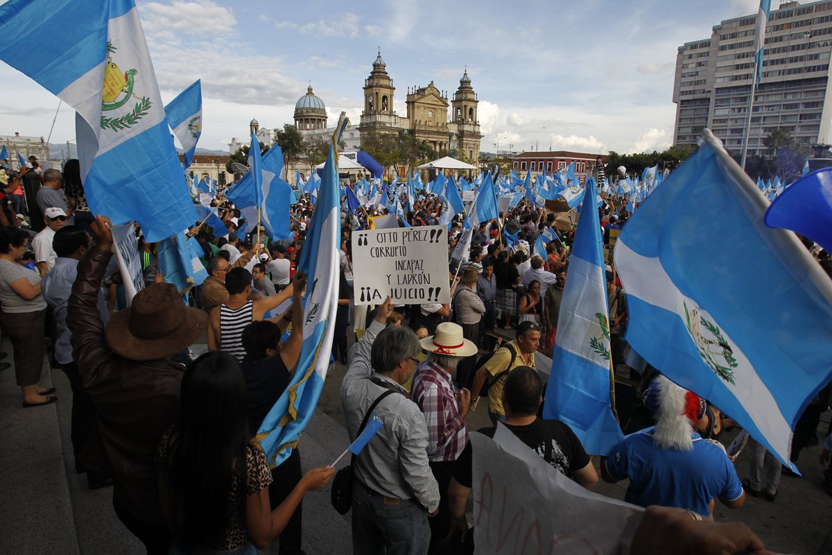 En el país han sido 19 semanas de proetestas contra el Gobierno. (Foto Prensa Libre: Hemeroteca PL)