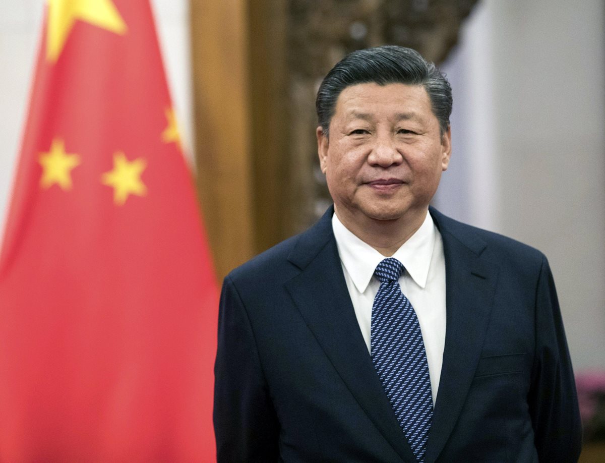 El presidente chino Xi Jinping en la casa de huéspedes del estado de Diaoyutai en Beijing, China. (Foto Prensa Libre:EFE).