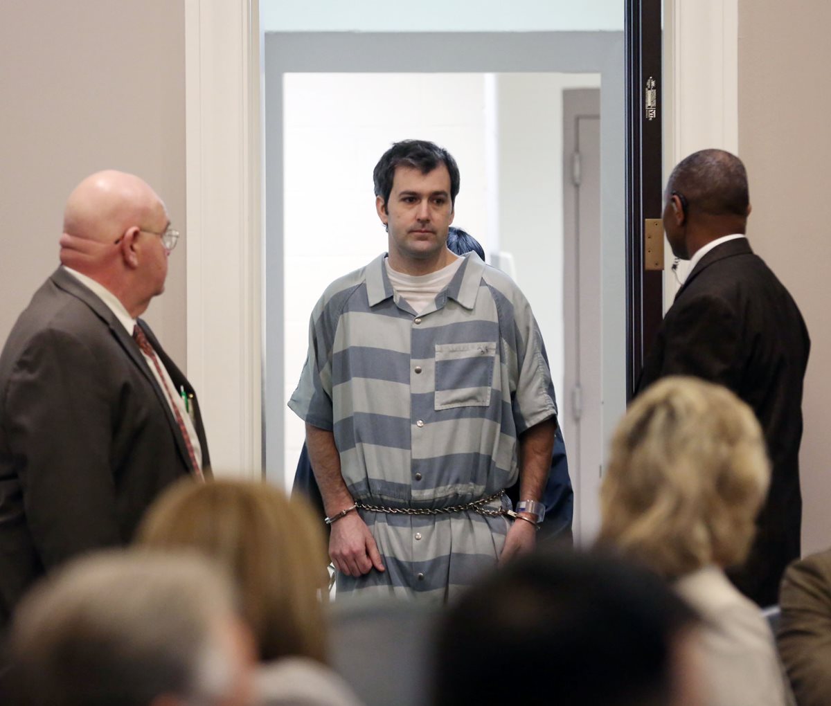 <em>Michael Slager, el expolicía al que le fue negada la fianza. (Foto Prensa Libre: AP).</em>