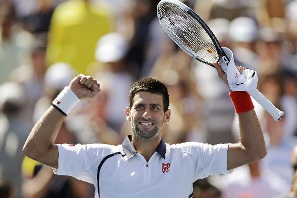 Novak Djokovic, el campeón defensor, alcanzó su tercera final consecutiva en Flushing Meadows. (Foto Prensa Libre: AP)