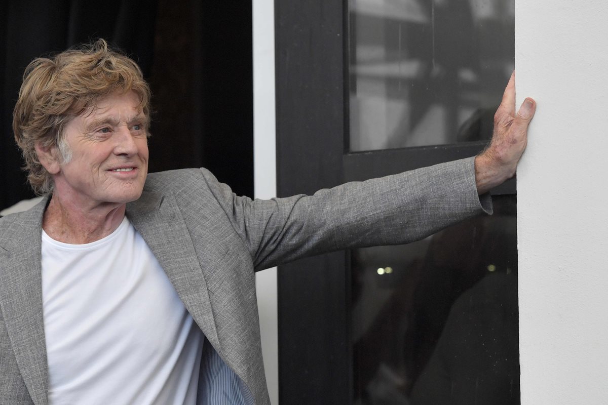 El legendario Robert Redford puso fin a su carrera como actor (Foto Prensa Libre: AFP).