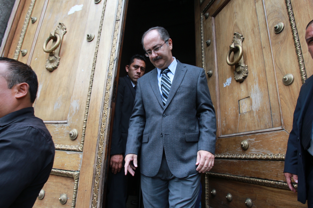 Pedro Muadi es señalado de beneficiarse con varias plazas fantasmas en el Congreso durante 2013, cuando fue presidente de ese organismo. (Foto Prensa Libre: Hemeroteca PL)