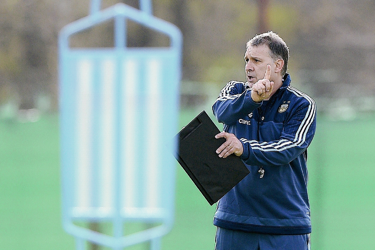 Gerardo Martino es el director técnico de la Selección de Argentina y dirigirá su primer torneo oficial con la albiceleste. (Foto Prensa Libre: AFP)