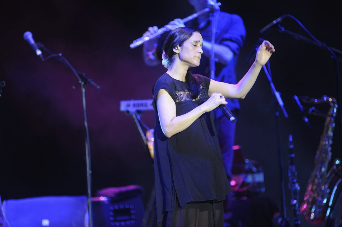 Julieta Venegas es una de las artistas mexicanas más representativas de Latinoamérica, se presento en Marbella. (Foto Prensa Libre: EFE)