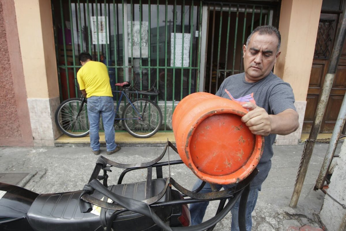 Nuevos precios se evidenciaron desde hoy en el gas propano. (Foto Prensa Libre: Hemeroteca)