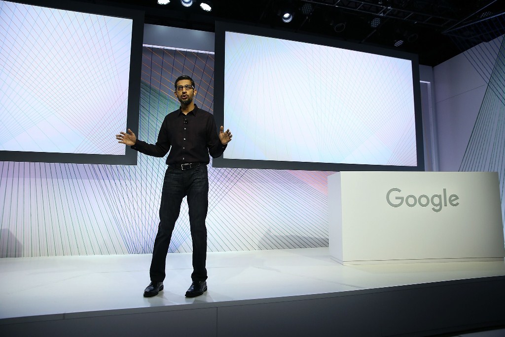 Sundar Pichai, presidente de Alphabet. (Foto Prensa Libre: EFE)