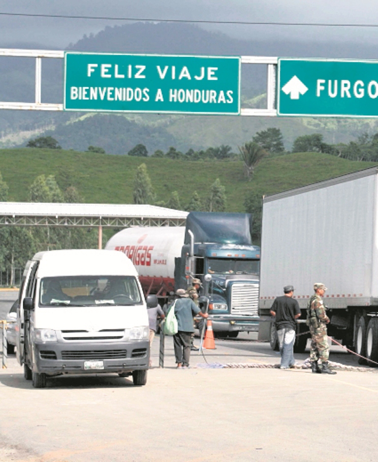 La aprobación del Congreso permitirá una mayor agilidad en el paso hacia Honduras. (Foto Prensa Libre: Hemeroteca PL)