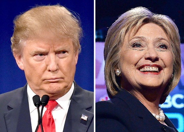 Hillary Clinton aventaja en siete puntos a Donald Trump en nueva encuesta. (Foto Prensa Libre: AFP)