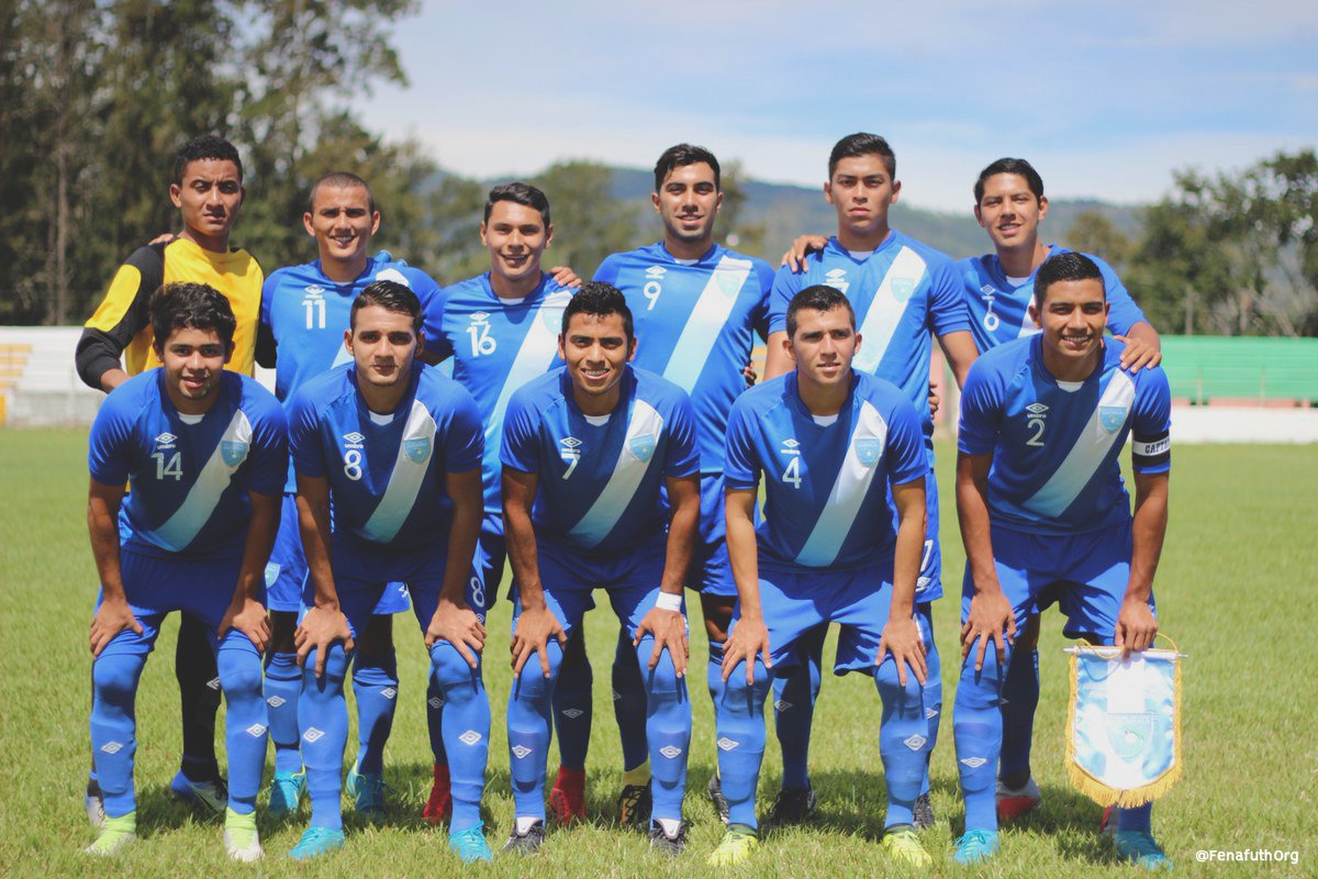 Este fue el 11 titular de la Selección de Guatemala contra El Salvador. (Foto Prensa Libre: Twitter)