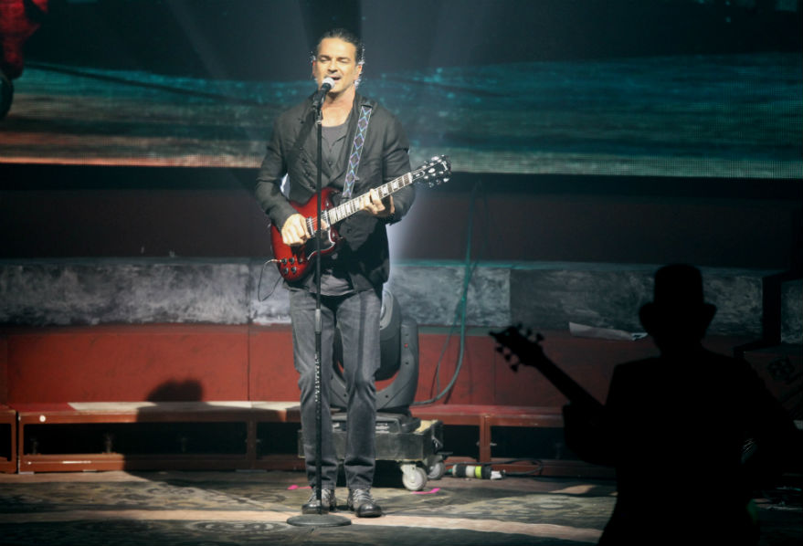 Ricardo Arjona comenzó su gira Circo Soledad en Toluca, México. (Foto Prensa Libre: Keneth Cruz)