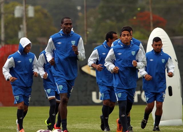 Los jugadores de la Sele esperan retomar el buen camino. (Foto Prensa Libre: Edwin Fajardo)