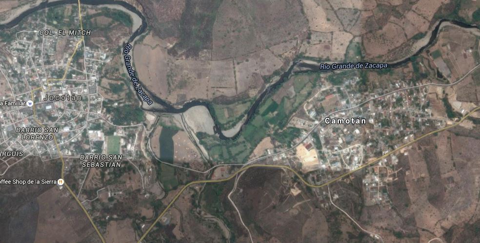 La Policía Nacional Civil reforzó la seguridad para evitar otro incidente. (Foto Prensa Libre: Google Maps)