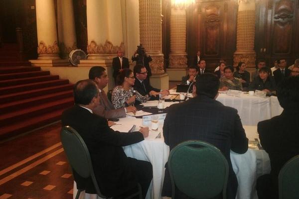 Baldetti reaparece en reunión del Conasan. (Foto Prensa Libre: Vicepresidencia)