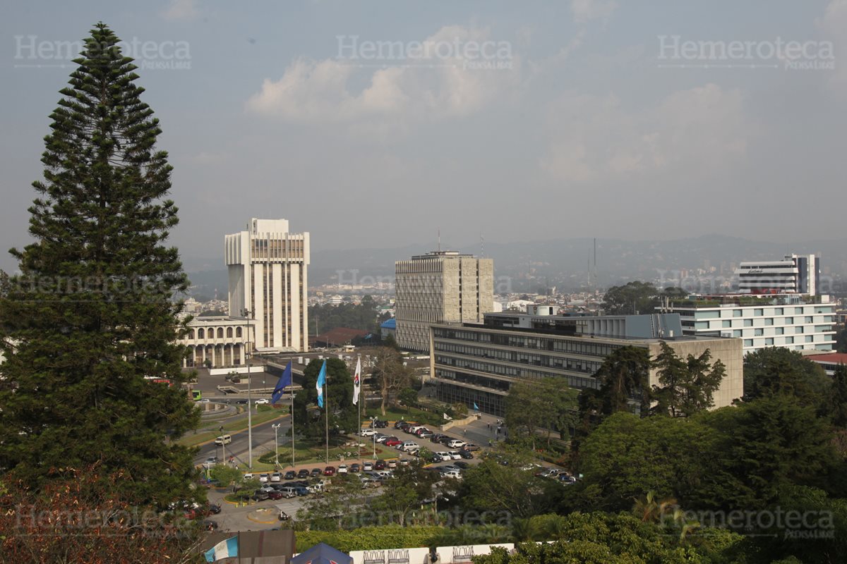 Panoramica del Centro Cívico desde el Centro Cultural Miguel Ángel Asturias. (Foto: Hemeroteca PL)