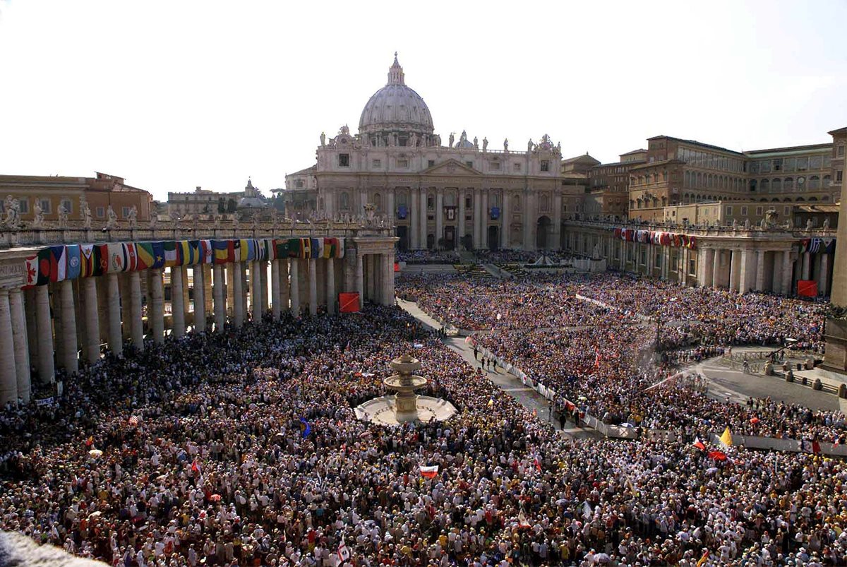 Jornada Mundial de la Juventud en Roma 2000. (Foto: Hemeroteca PL)