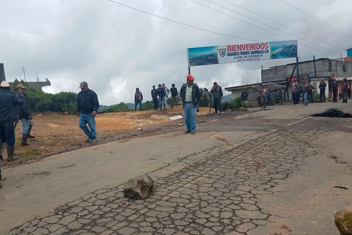 En 2017 y 2018 se impusieron estados de Sitio en Ixchiguán y Tajumulco por la violencia que genera el conflicto limítrofe pero que con los años ha degenerado en otros fenómenos criminales como el contrabando y el trasiego de armas y droga, así como la migración irregular. (Foto HemerotecaPL)