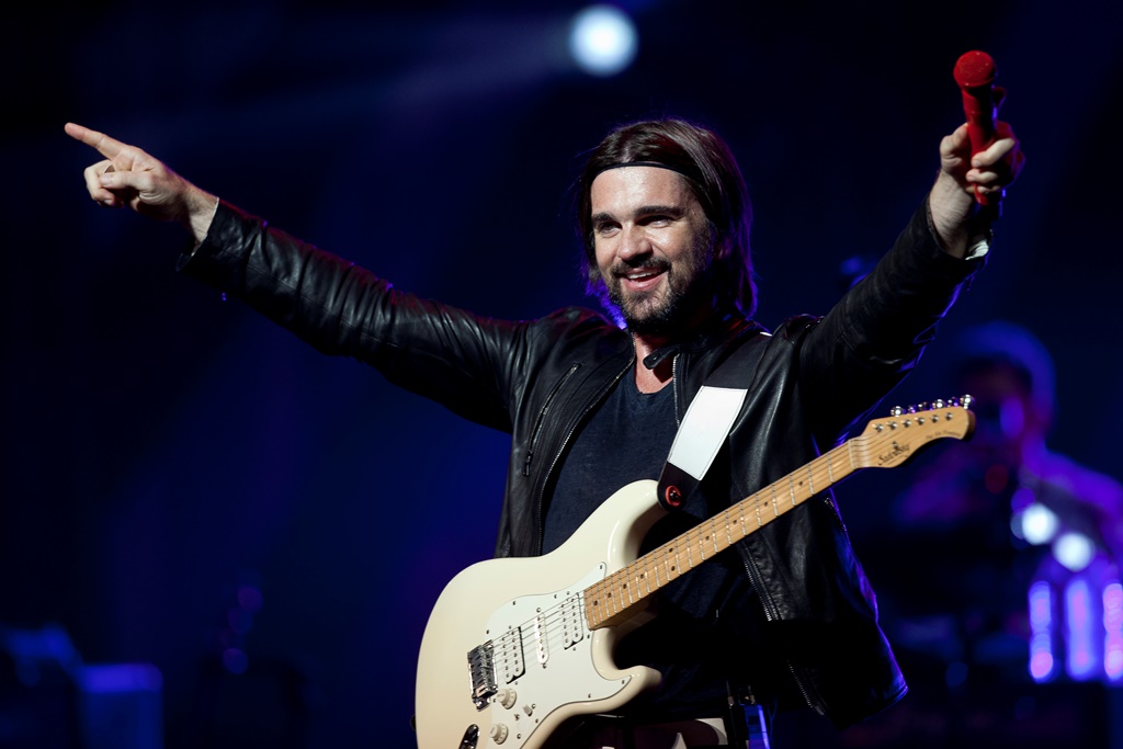 El cantante colombiano Juanes promociona su álbum Loco de amor. (Foto Prensa Libre: AP)