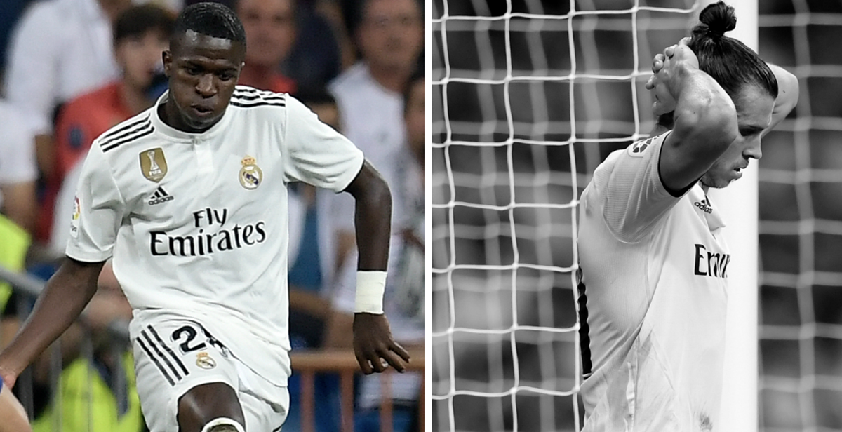 El brasileño Vinicius es una de las promesas del Real Madrid. (Foto Prensa Libre: AFP)