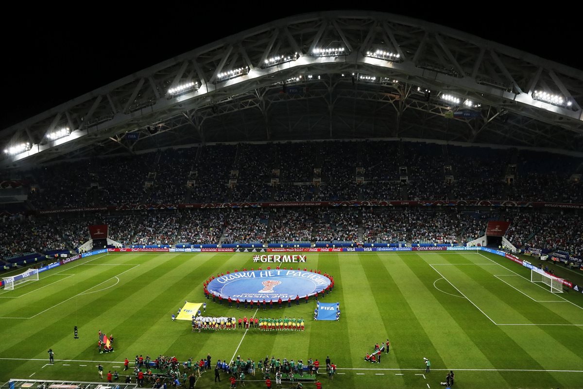 La Confederaciones es la previa del Mundial 2018 que se avecina. (Foto Prensa Libre: EFE)