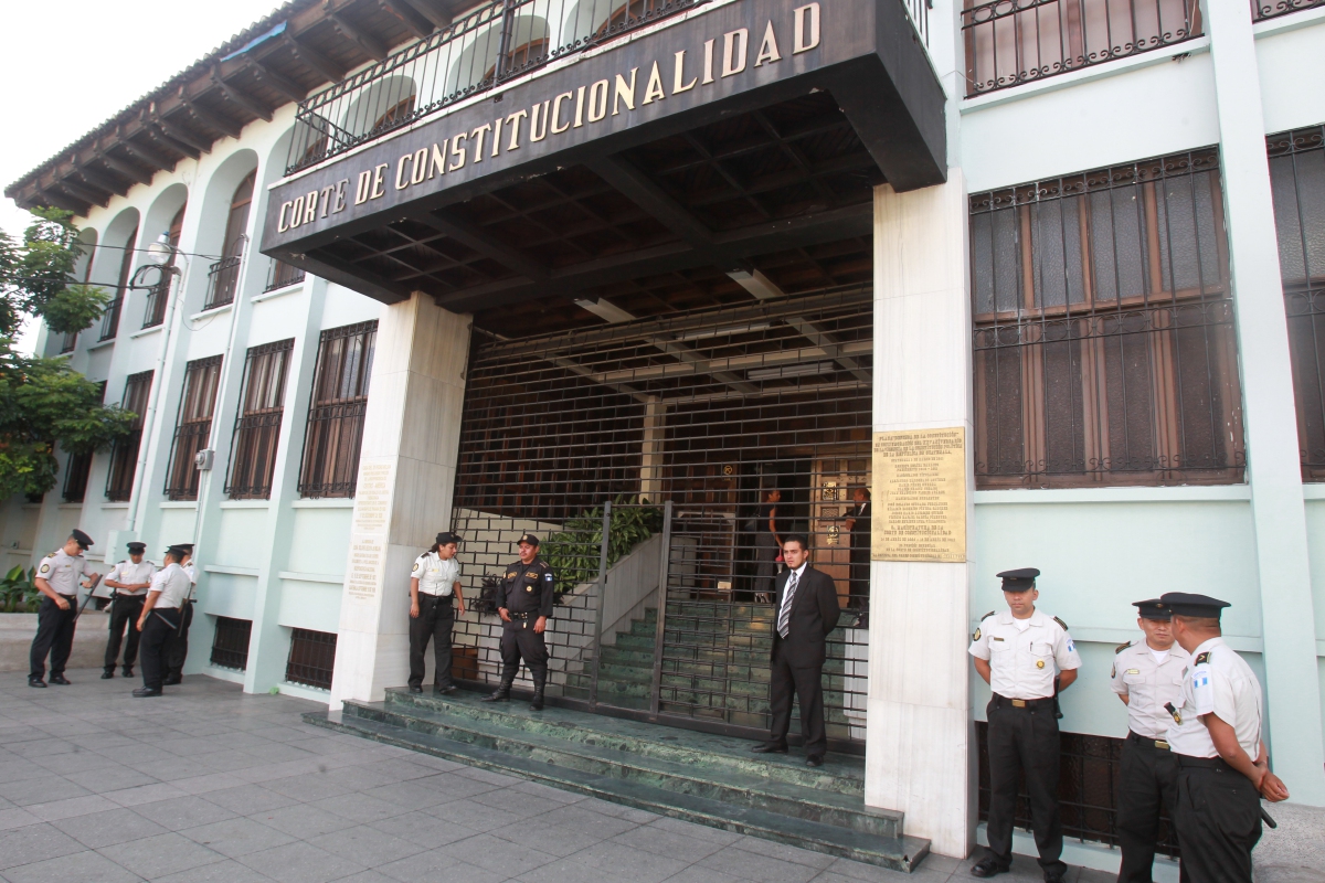 La acción de amparo fue presentada ante la CC este viernes. (Foto Prensa Libre: Hemeroteca PL)