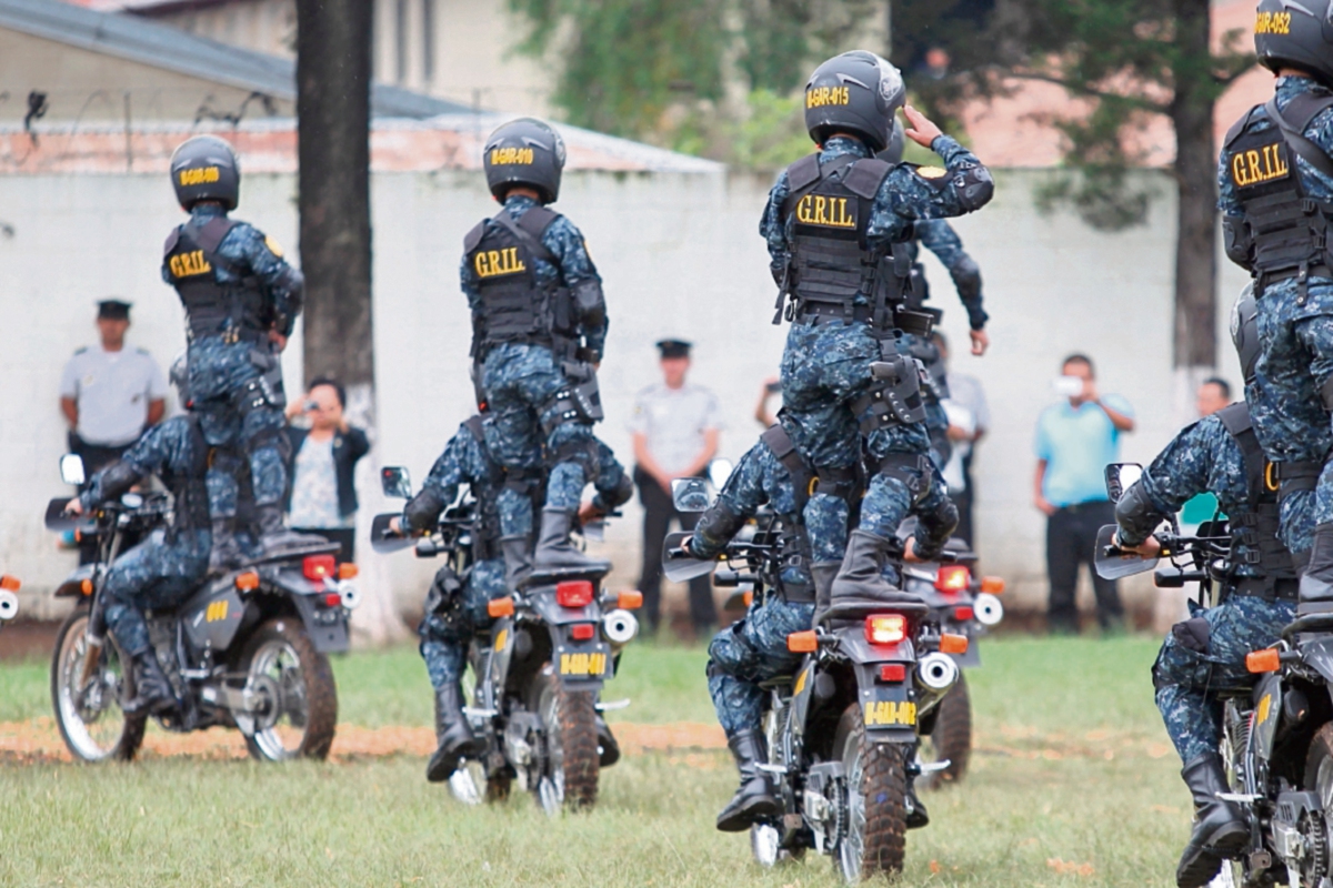 El Grupo de Reacción Inmediata Lobos, de la PNC, funciona desde octubre de 2013. (Foto Prensa Libre: Hemeroteca PL)