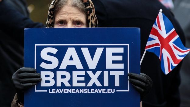 Algunos ven la situación como una oportunidad de evitar el Brexit. GETTY IMAGES