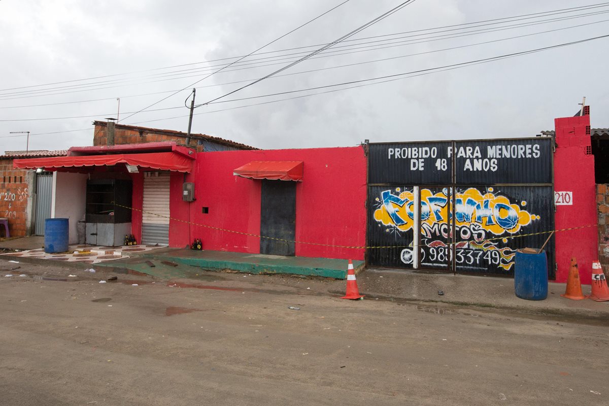 El centro nocturno donde se produjo el ataque armado. (Foto Prensa Libre: EFE)