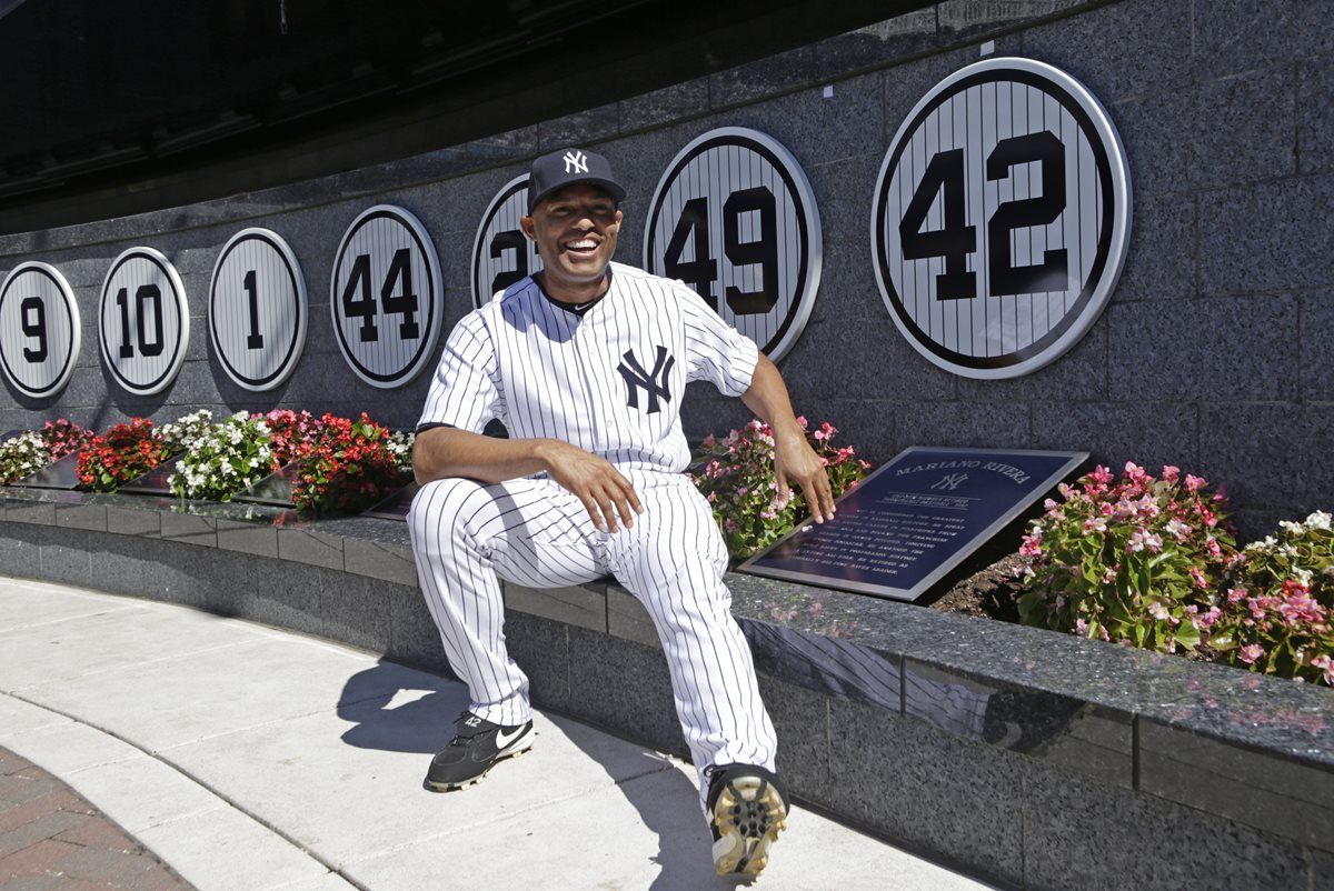 Rivera ayudó a los Yanquis a conquistar cinco títulos de Serie Mundial. (Foto Prensa Libre: AP).