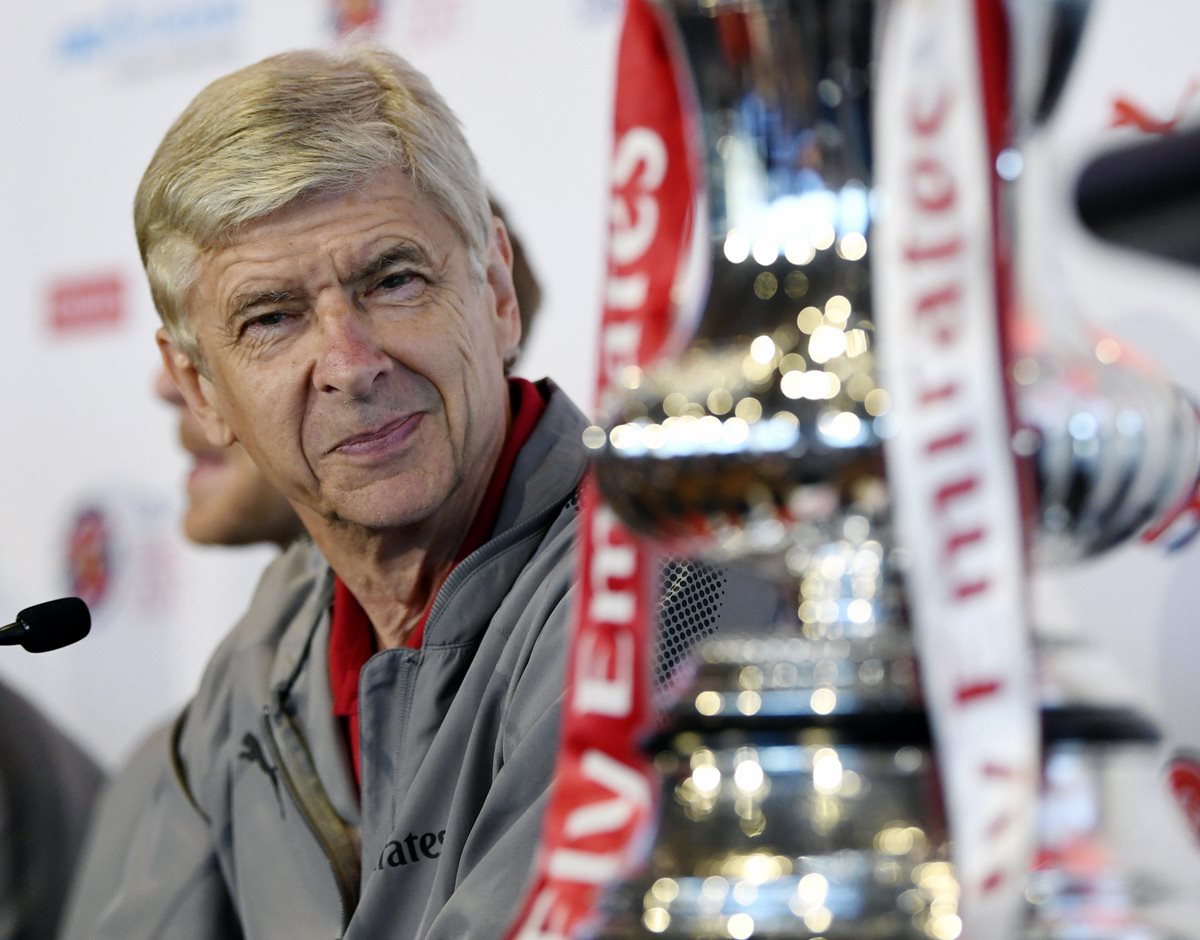 Arsene Wenger, técnico del Arsenal. (Foto Prensa Libre: EFE)