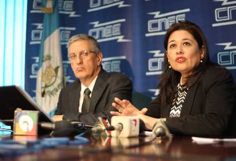 Carmen Urízar, presidenta de la CNEE,  mencionó que el que no se haya aprobado el VAD responde a  desacuerdos  al valor presentado por Energuate.