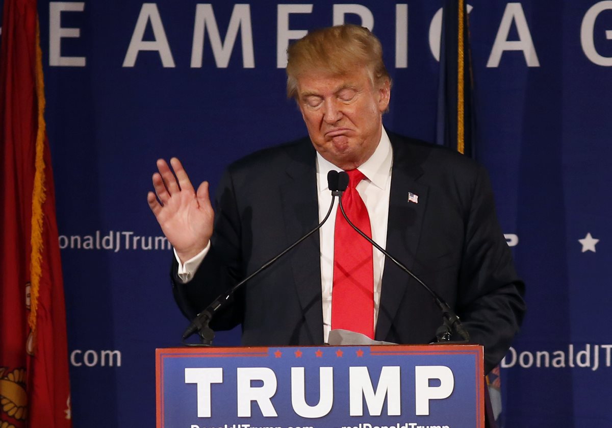 Donald Trump, precandidato republicano. (Foto Prensa Libre: AP).