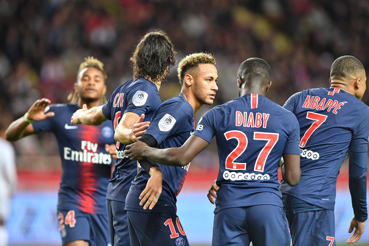 El PSG podría quedarse sin competencias europeas. (Foto Prensa Libre: AFP)