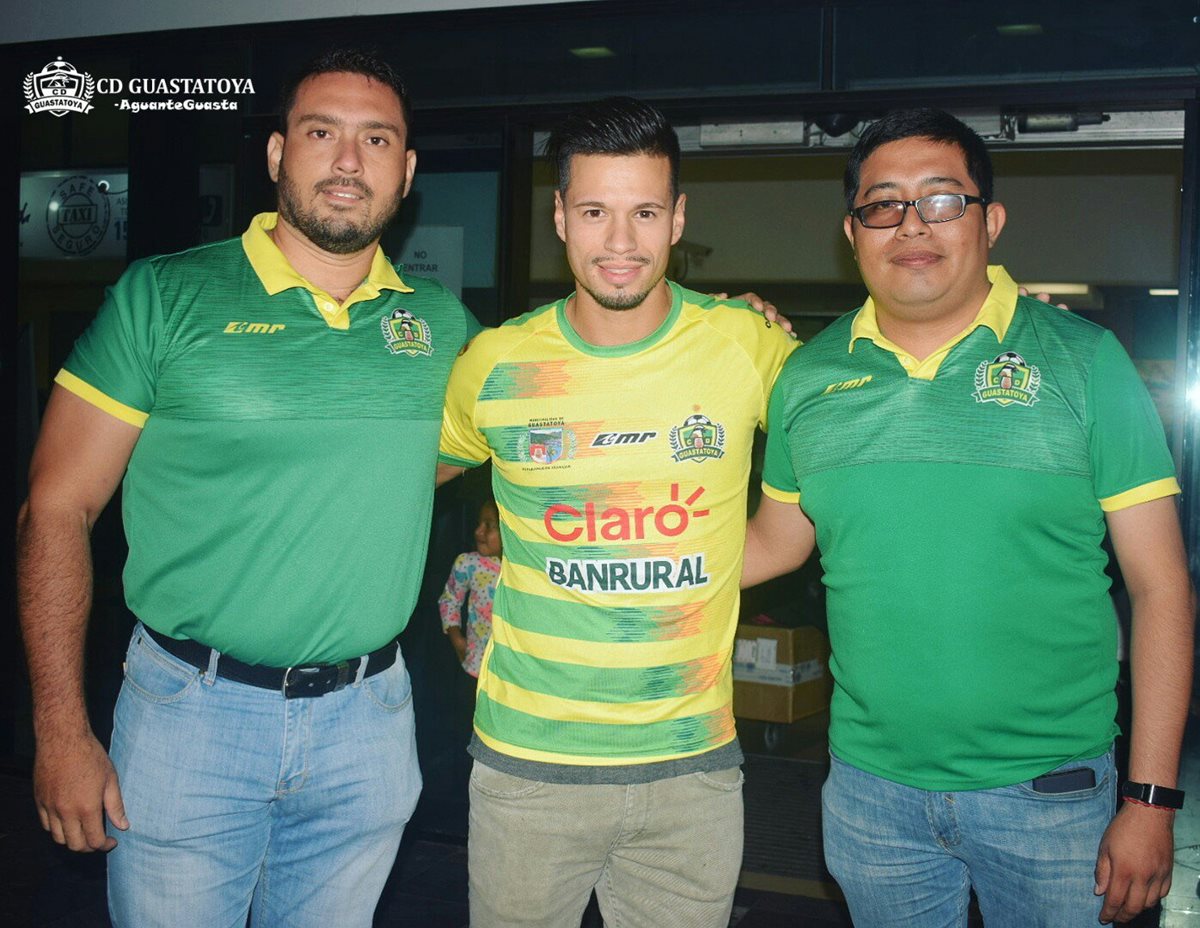 El mediocampista guatemalteco Stefano Cincotta Giordano espera aportar todo su talento para la causa del campeón Guastatoya (Foto Prensa Libre: Edwin Fajardo)