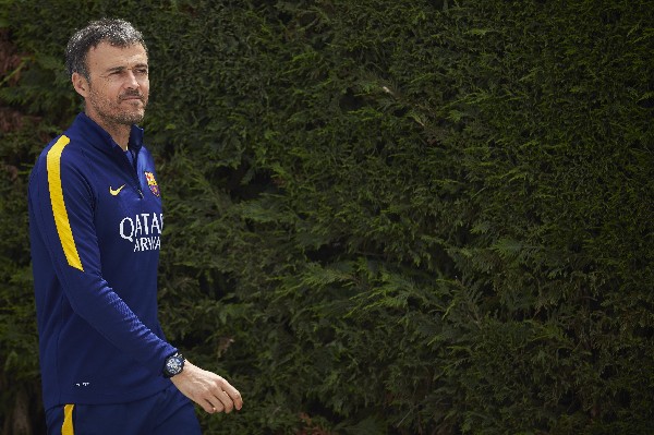 El técnico del Barcelona, Luis Enrique espera triunfar frente al Betis. (Foto Prensa Libre: EFE)