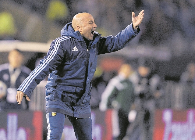 Jorge Sampaoli, técnico de Argentina, está involucrado en una polémica con agentes de tránsito. (Foto Prensa Libre: Hemeroteca PL)