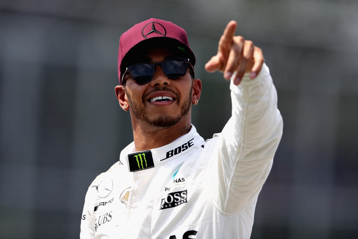 Lewis Hamilton saldrá desde la primera posición en Canadá, el domingo. (Foto Prensa Libre: AFP)