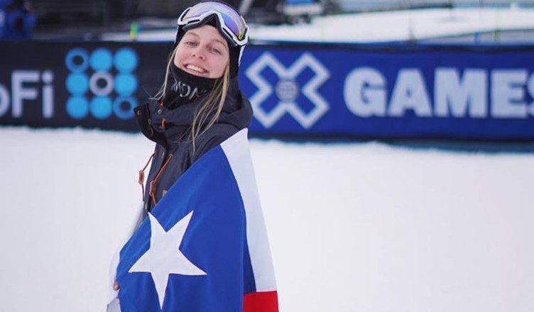 Dominique Ohaco es la principal figura del Chile en los Juegos Olímpicos de Invierno que comenzarán el próximo viernes. (Foto Redes).