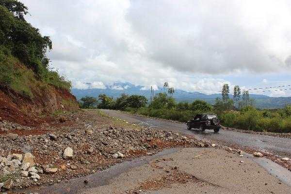 Ruta no tiene  señalización vial, lo cual causa accidentes.