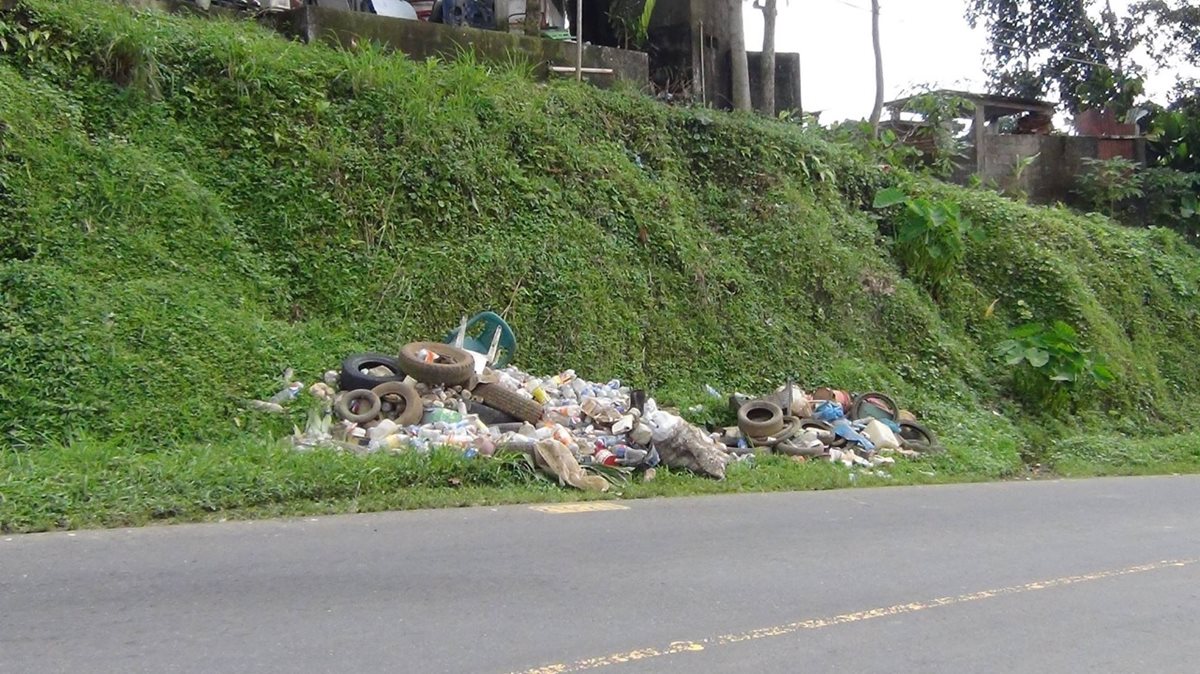 La acumulación de basura aumenta las posibilidades reproducción del zancudo transmisor del dengue. (Foto Prensa Libre: Fred Rivera)