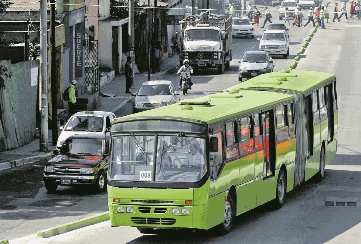 La línea 7 del Transmetro recorrerá el Anillo Periférico desde el hipódromo del Norte hasta la Usac. (Foto Prensa Libre: Hemeroteca PL)