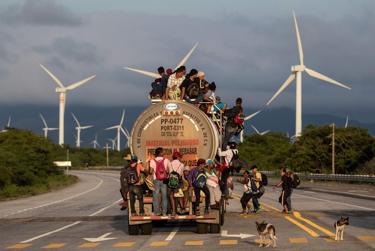 Así migran los centroamericanos