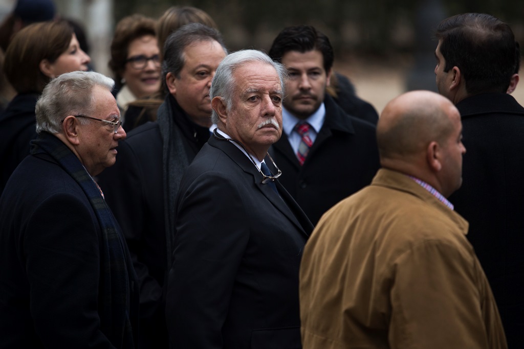 El exbinomio presidencial declaró en defensa de Carlos Vielmann en la Audiencia Nacional de España. (Foto Prensa Libre: AP)